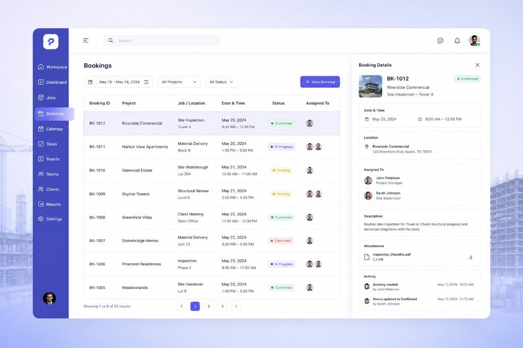 Bookings module